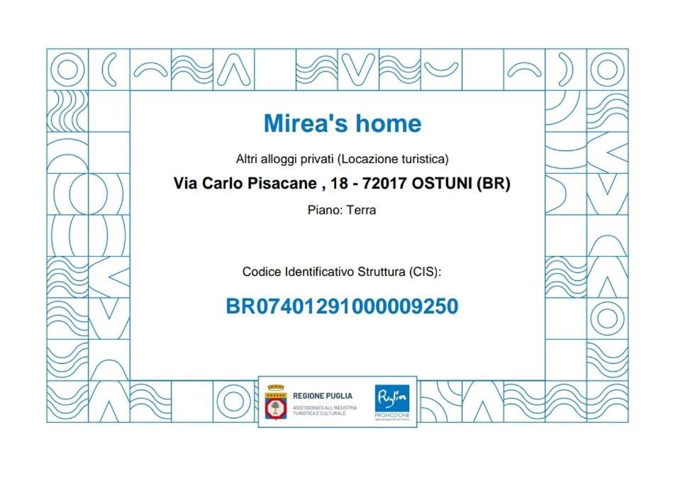 Mirea'S Home Ostuni Bagian luar foto